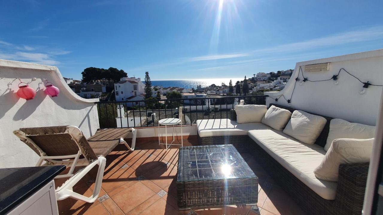 Stilfullt Semesterhus Naera Pool Och Strand. Nerja Exterior foto